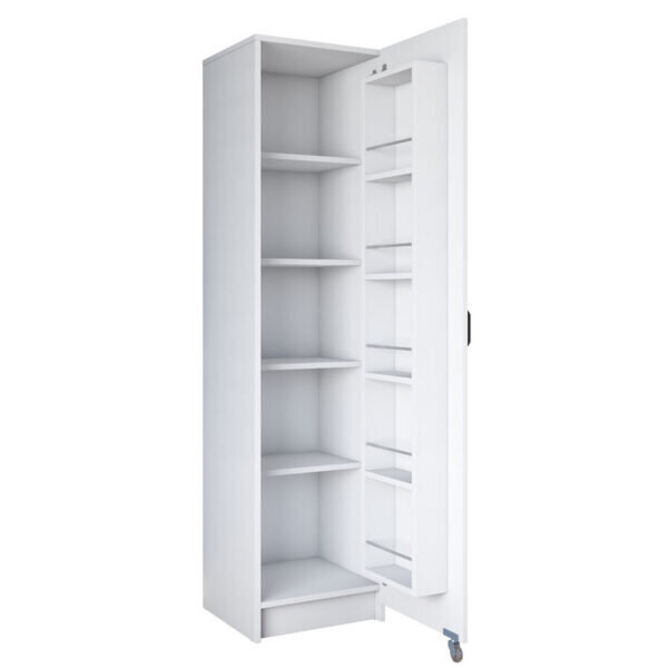 Ντουλάπα κουζίνας Amre pakoworld λευκό 45x42x180εκ - Image 4