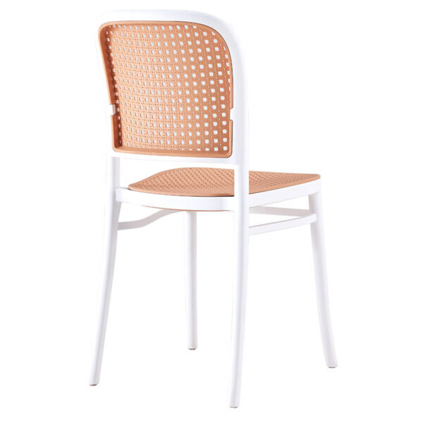 Καρέκλα Juniper pakoworld με UV protection PP μπεζ-λευκό 51x40.5x86.5εκ. - Image 3