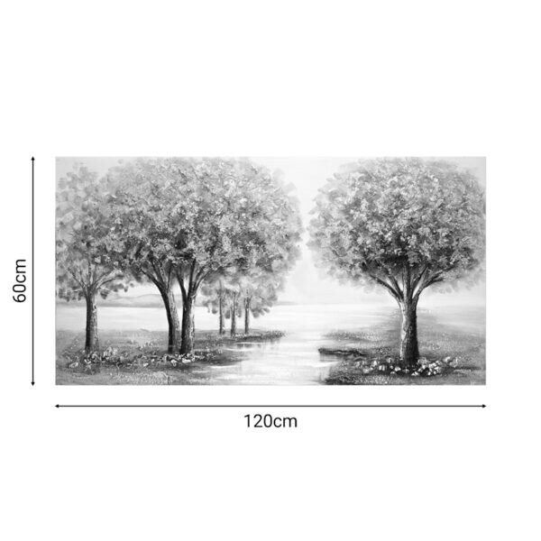 Πίνακας σε καμβά Forest I Inart 120x3x60εκ - Image 2