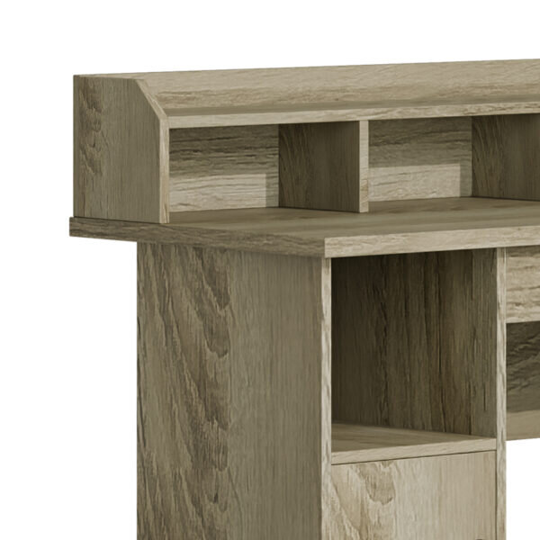 Γραφείο εργασίας Workie pakoworld sonoma mdf 120x60x95.5εκ - Image 4