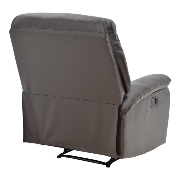 Πολυθρόνα relax Terpsi pakoworld καφέ PU 80x94x100εκ - Image 3