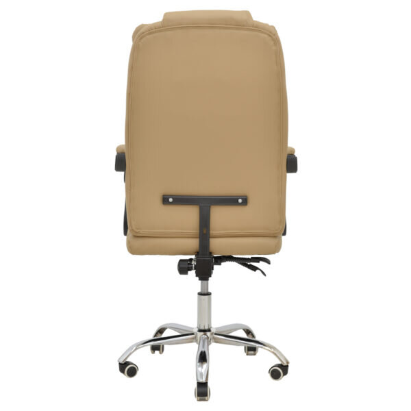 Καρέκλα γραφείου διευθυντή Toronsi pakoworld μπεζ pu 60x68x128εκ - Image 5