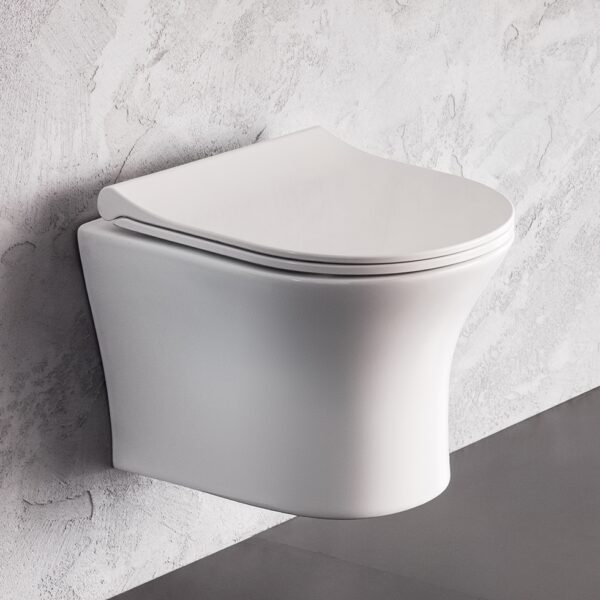 Λεκάνη Κρεμαστή Bianco Ceramica Aida Rimless Bianco Ceramica AD11000SC-300