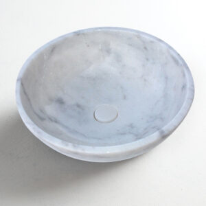 ΜΑΡΜΑΡΙΝΟΣ ΝΙΠΤΗΡΑΣ ΕΠΙΤΡΑΠΕΖΙΟΣ Φ45ΕΚ FOSSIL MOLO MARBLE DR45-300 CARRARA NUOVO