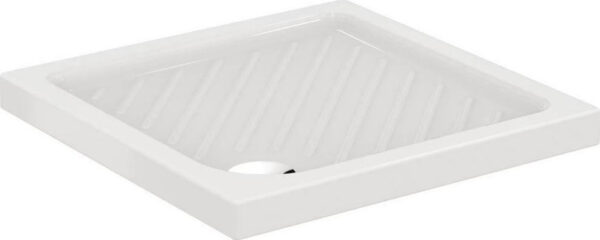Ντουζιέρα Τετράγωνη Λευκή Πορσελάνης Ideal Standard Gemma 2 J526301 90Χ90X7 cm