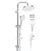 Στήλη Ντους Χωρίς Μπαταρία 95εκ. Duscheline Prestige Icon Cromefull DM-7455 Χρωμέ