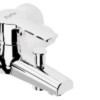 Μπαταρία Λουτρού Σετ Forte Mix M1601 Chrome