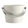 Επικαθήμενος Νιπτήρας Πορσελάνης 40.5x40.5cm Scarabeo Bucket 8803-300 Λευκός