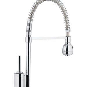 Μπαταρία Κουζίνας Πάγκου Ψηλή Viospiral SD62005A Suerda Felicia 36-6350 Χρωμέ με βουρτσάκι