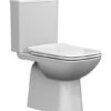 Λεκάνη Δαπέδου με καζανάκι και Μπιντέ Cerastyle DURU 028800-p Πισωστόμια