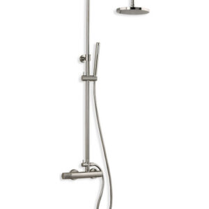 Στήλη Ντουζ 2 Εξόδων Eurorama Eletta Tecno Ιnox Finish 167065-110