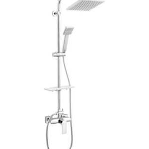 Στήλη Ντους με Μπαταρία 113cm Algeo Ferro NP74-BAQ7U Χρωμέ