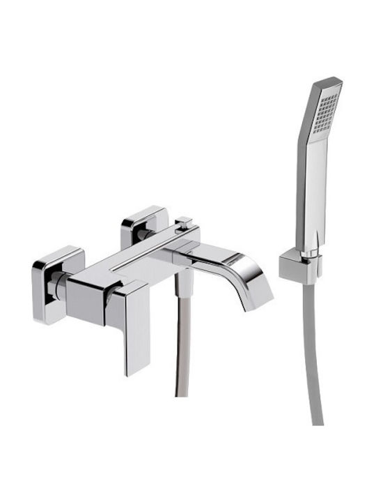 Μπαταρία Λουτρού La Torre Profili Plus Chrome 46019-100 Χρωμέ