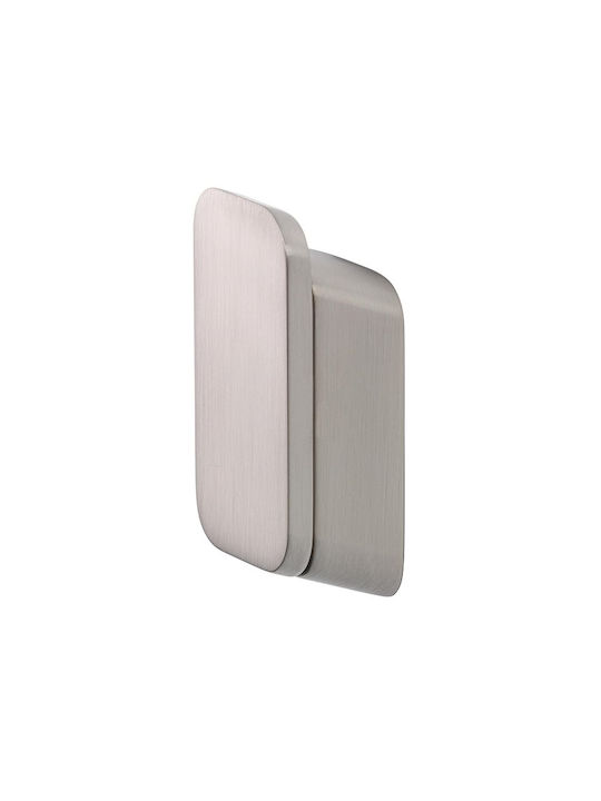 Άγκιστρο Μονό Επιτοίχιο Geesa Shift 9967-110 Inox Matt