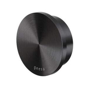 Άγκιστρο Μονό Επιτοίχιο Φ5,4 εκ. Geesa Opal 7245-411 Black Brushed