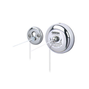 Σχοινάκι Για Ρούχα, Αναδιπλούμενο Geesa Standard - Hotelia Chrome 134 Χρωμέ