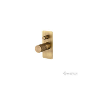 Μίκτης Εντοιχισμού 2 Εξόδων Eurorama Oso 178030SL-221 Bronze Brushed