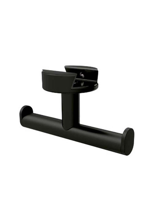 Κρεμαστό Άγκιστρο Geesa Leev Black Matt 8215-400 Μαύρο Ματ