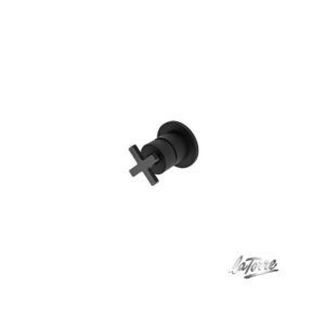 Μίκτης Εντοιχισμού Αναμεικτική La Torre Elle Cross Black Matt 38300-400
