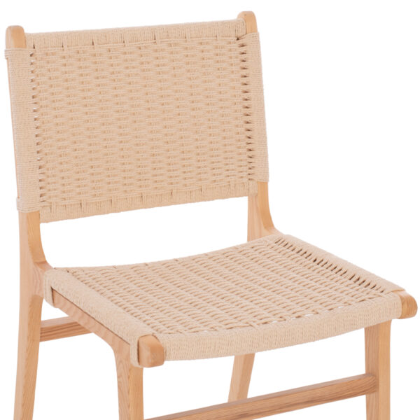 ΚΑΡΕΚΛΑ IGNACIO RUBBERWOOD ΣΧΟΙΝΙ ΦΥΣΙΚΟ HM9330.01 50X60X87Υεκ. - Image 7