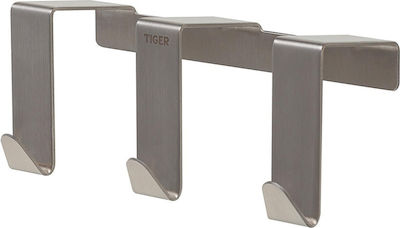 Κρεμάστρα Πόρτας 3 Αγκίστρων Geesa Tiger 1018-111 Inox